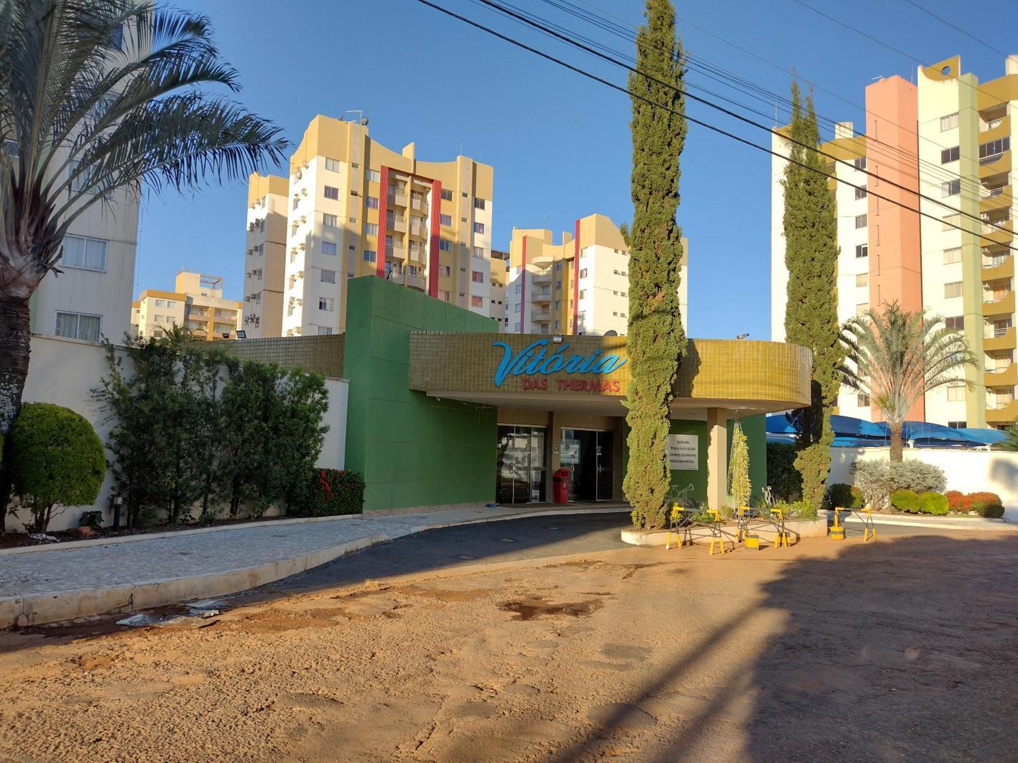 Vitoria Thermas - 3 Quartos - Achei Ferias - Com Roupa De Cama Apartamento Caldas Novas