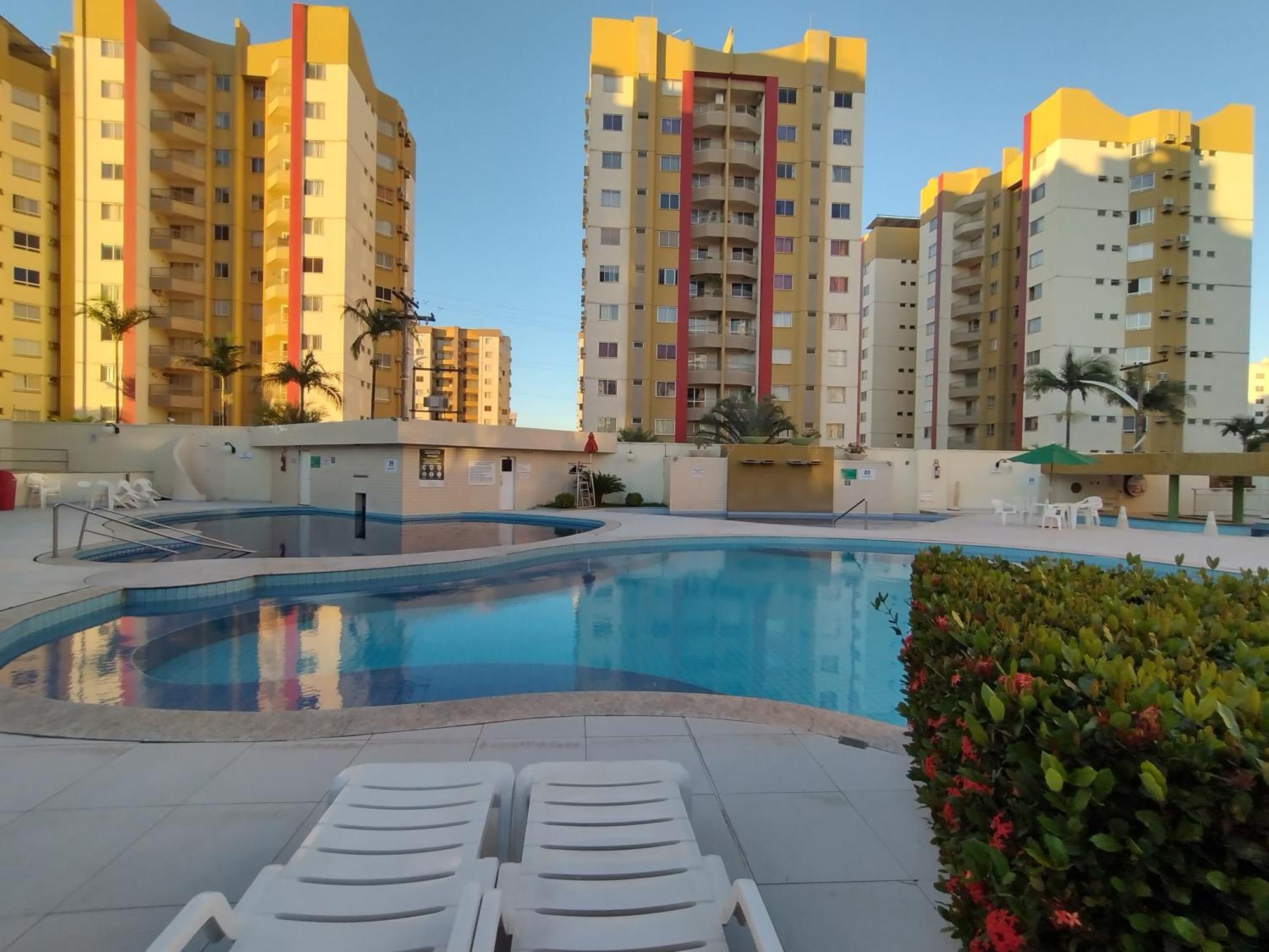 Apartamento Vitoria Thermas - 3 Quartos - Achei Ferias - Com Roupa De Cama Caldas Novas